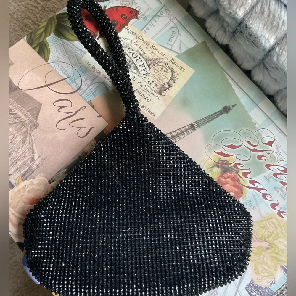 Mesh Sparkle Pouch - Picture 1 of 6